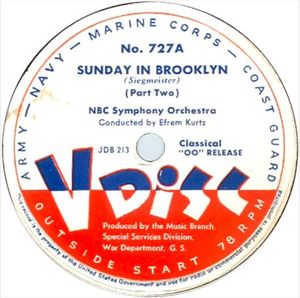 Sunday in Brooklyn / Waltzes by Brahms (Single)