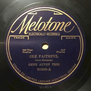 Ole Faithful / Some Day In Wyomin' (Single)
