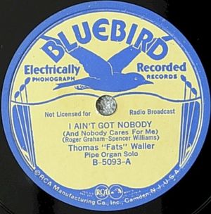 I Ain't Got Nobody (And Nobody Cares for Me) / Sugar (Single)