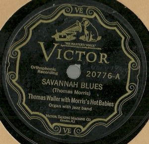 Savannah Blues / Won't You Take Me Home (Single)