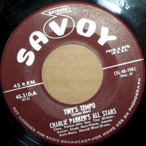 Tiny's Tempo / Milestones (Single)
