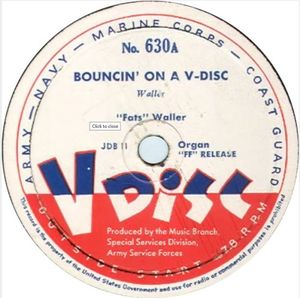 Bouncin’ on a V‐Disc / I Can’t Escape From You (Single)