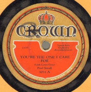 You're the One I Care For / Yours and Mine (Single)