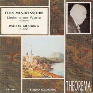 Lieder ohne Worte (excerpts)