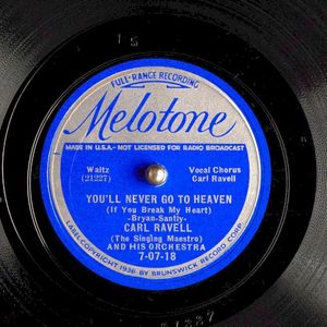 You’ll Never Go to Heaven / When Two Love Each Other (Single)