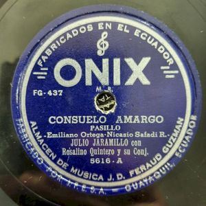 Consuelo amargo / Pasión (Single)