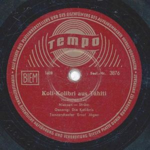 Koli-Kolibri aus Tahiti / Die blauen Matrosen (Single)