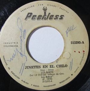 Jinetes en el cielo / Cuando más te quería (Single)