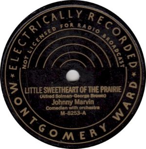 Little Sweetheart of the Prairie / Little Sweetheart of the Mountains (Single)