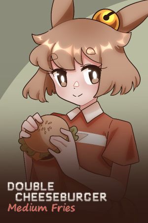 Double Cheeseburger, Medium Fries