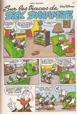 Sur les traces de Dick Dynamite - Donald Duck