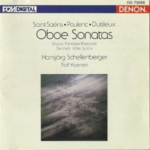 Oboe Sonatas