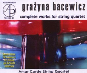 Complete Works for String Quartet 1