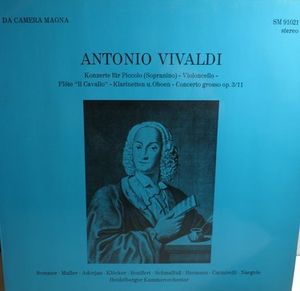 Konzert Für Flöte Und Orchester G-dur "Il Cavallo" Op. 10/6: Allegro / Largo / Allegro