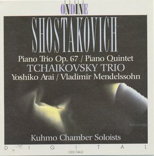 Piano quintet in G minor, op.57: Finale. Allegretto
