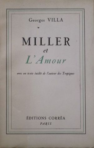 Miller et l'amour