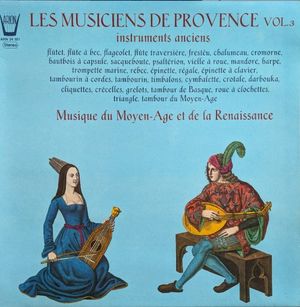 Vol. 3 - Musique du moyen-âge et de la renaissance - Instruments anciens