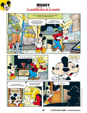 La Malédiction de la momie - Mickey Mouse