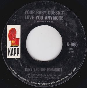 Your Baby Doesn’t Love You Anymore / We’ll Meet Again (Single)