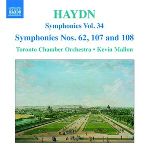 Symphonies, Vol. 34: Symphonies nos. 62, 107 and 108