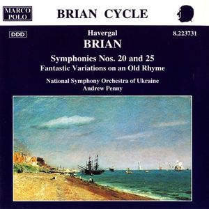 Symphonies nos. 20 and 25 / Fantastic Variations on an Old Rhyme