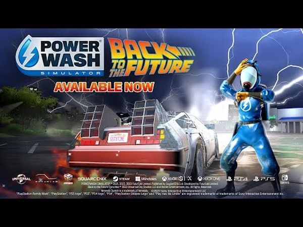 PowerWash Simulator: Pack spécial Retour vers le Futur