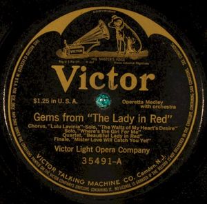 Gems from “The Lady in Red” / They Didn’t Believe Me (Single)