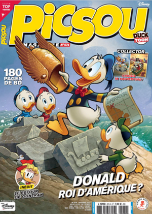 Donald, roi d'Amérique ? - Picsou Magazine, tome 574