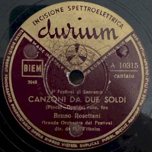 Canzone da due soldi / Berta filava (Single)