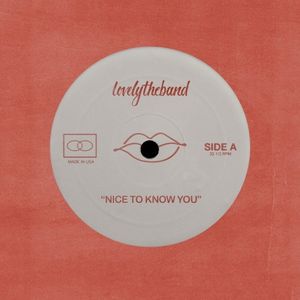 nice to know you (Single)