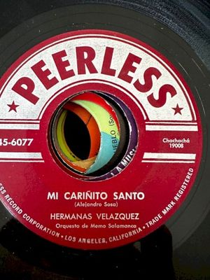 Mi cariñito santo / Viaje a la luna (Single)