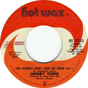 One Monkey Don’t Stop No Show (Single)