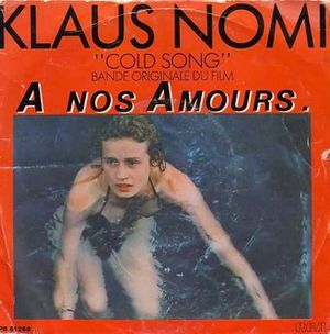 Cold Song - Bande originale du film À nos amours (OST)