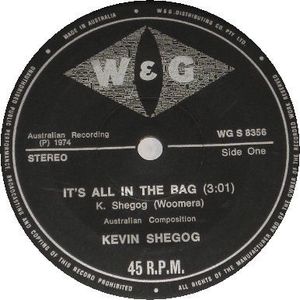 It’s All in the Bag / Pentridge (Single)