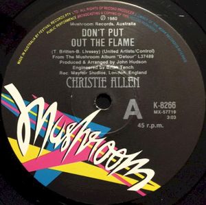 Don’t Put Out the Flame (Single)