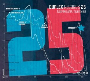 Duplex Records 25: Tjuefem låter, tjuefem år