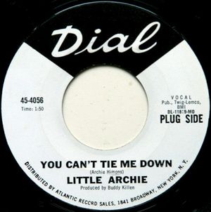 You Can’t Tie Me Down / All I Have to Do (Single)