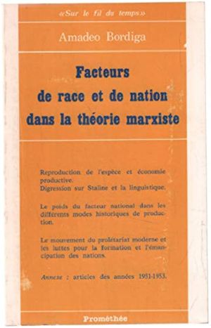 Facteurs de race et de nation dans la théorie marxiste