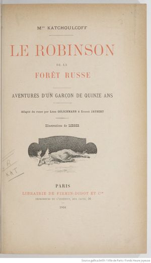 Le Robinson de la forêt russe