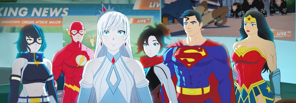 Cover Justice League x RWBY