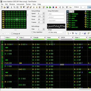 Cookiefonster's 2023 Famitracker Covers