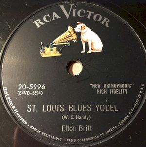 St. Louis Blues Yodel / Skater’s Yodel (Single)