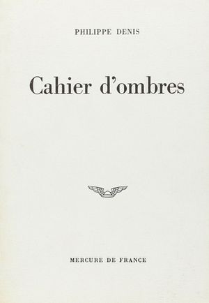 Cahier d'ombres