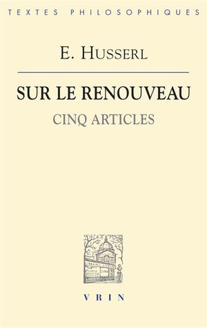 Sur le renouveau