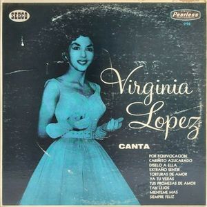 Virginia López canta