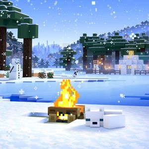 Minecraft Soothing Scenes: Serene Snow