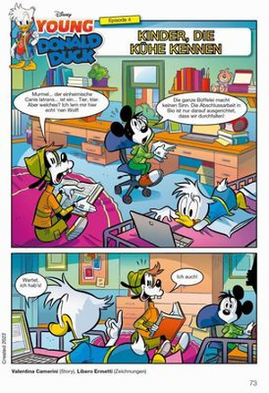 In Class... with Cows - Young Donald Duck 36