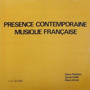 Présence Contemporaine - Musique Française