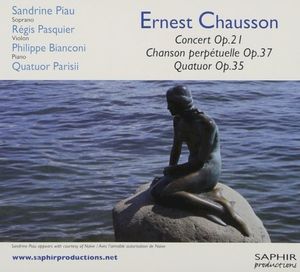 Concert op. 21 / Chanson perpétuelle op. 37 / Quatuor op. 35