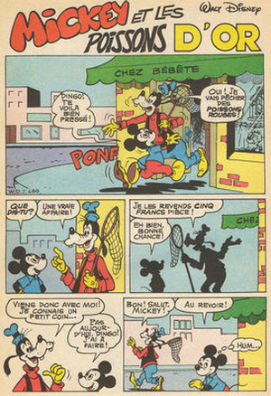 Les Poissons d'or - Mickey Mouse